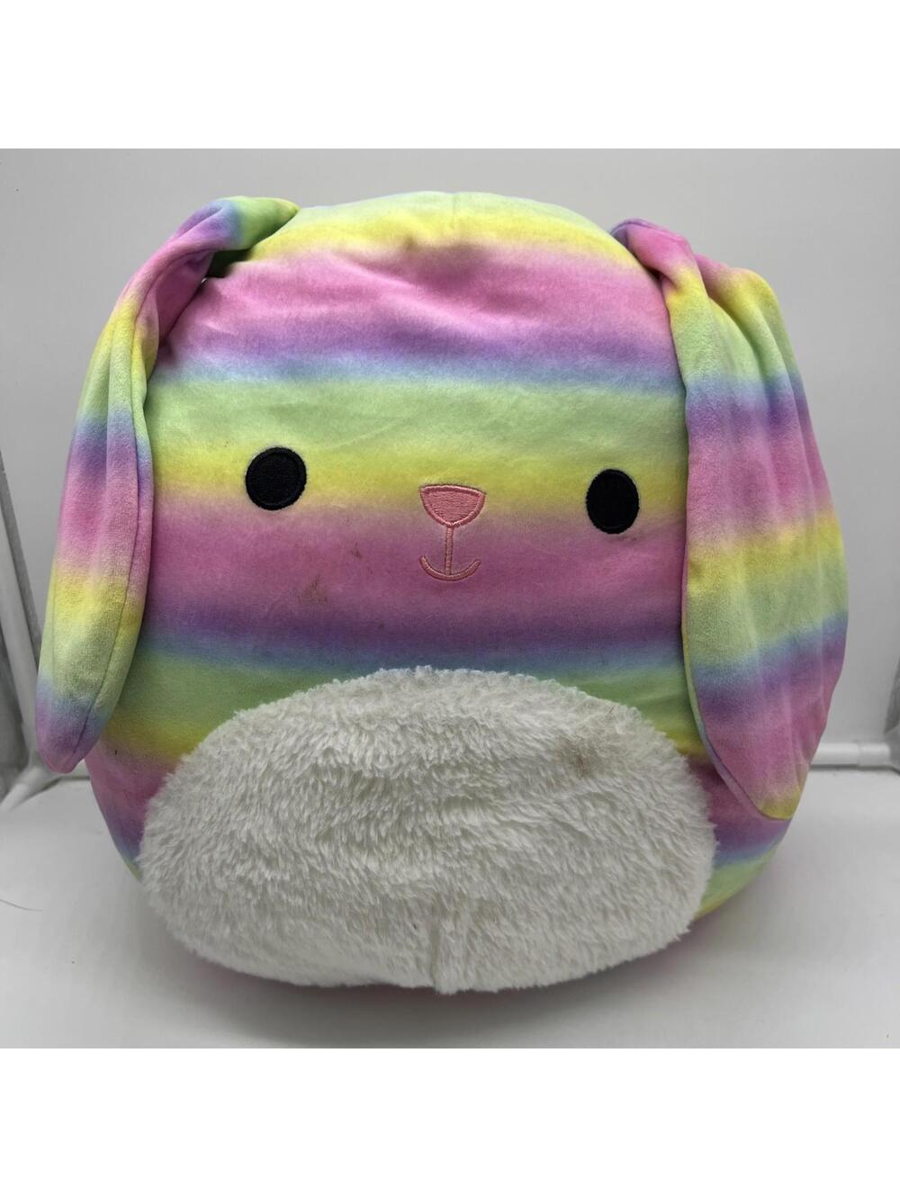 Squishmallow Dania the colourful Bunny FLAW